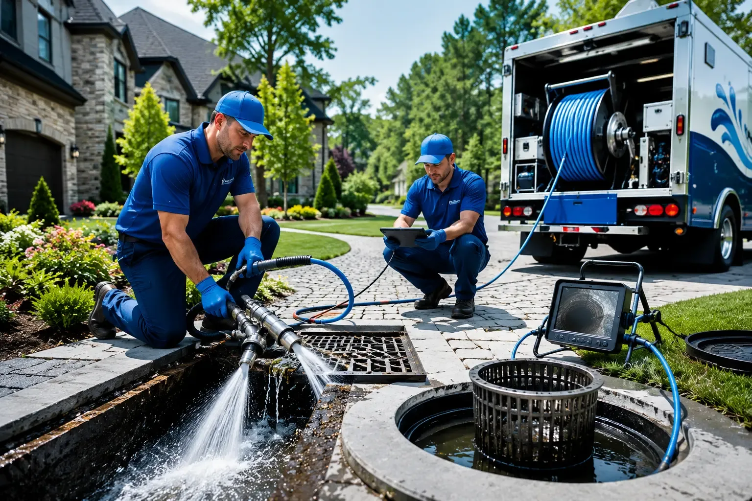 Local outdoor drain cleaning professionals in Martensdale, IA