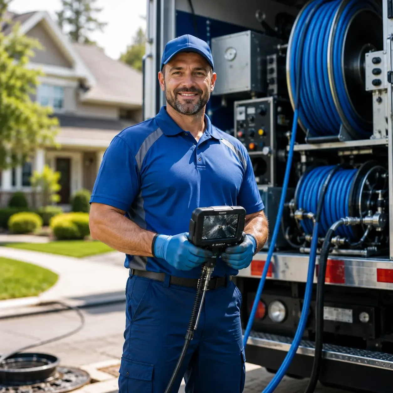 Local outdoor drain cleaning specialists in Martensdale, IA